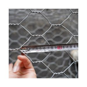 China Galvanized Retaining Wall Fence Hexagonal Gabion Box Iron Wire Mesh for Garden Decoration on sale