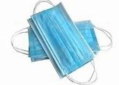 Quality Customized Size Non Woven Anti Fog Surgical Mask Disposable Blue Color wholesale