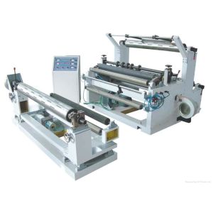 Aluminum Foil / Paper Slitting Machine 1100mm Width Separating Cutting Roll