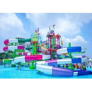 Custom Funny Security Children Water Playground Over 50 Persons Capacity
