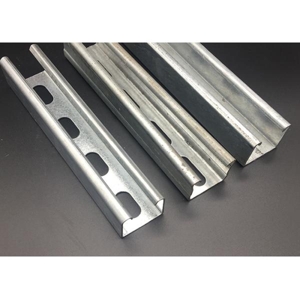 Quality C Shape Galvanized Steel 41x41mm Slotted Strut Channel wholesale