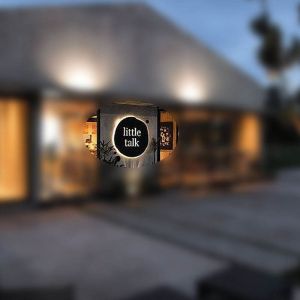 Customized Waterproof Led 3d Backlit Channel Letters Light Shop Store Name Sign