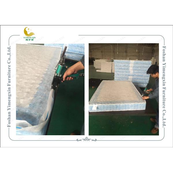 Six Mattress Roll Up Individual Pocketed Spring 100% Plastic Filiform Fabric