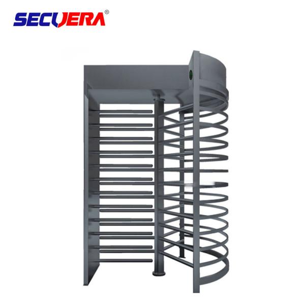 RFID card integrated motorised 304 stainless steel full height high entry exit