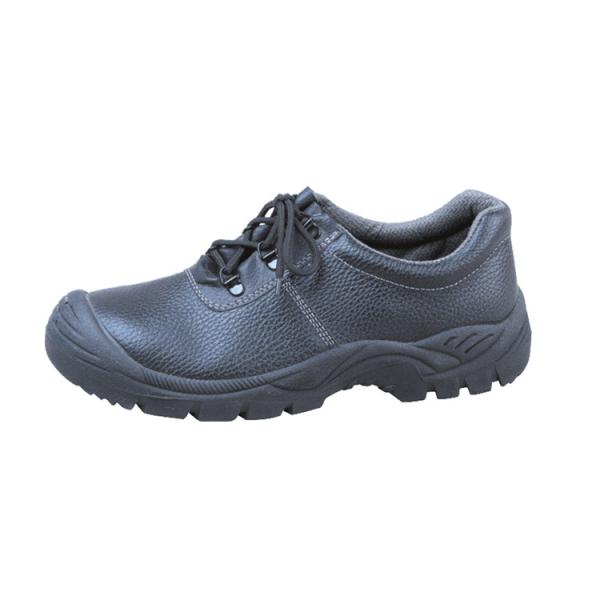 Quality UF-143 Feet Protect Buffalo Leather PU Injection Safety Shoes for Industrial Workers wholesale