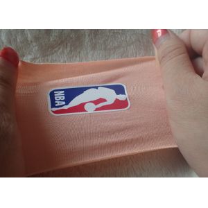 Eco - Friendly Fabric Clothing Screen Printing Label Matt / Shinny Surface