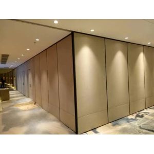 Cheap Operable Sliding Folding Interior Decorate Sound Absorption Partition Wall Movable for sale