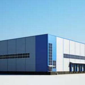 Metal Structure Factory Steel Buildings , Portal Frame Steel Construction