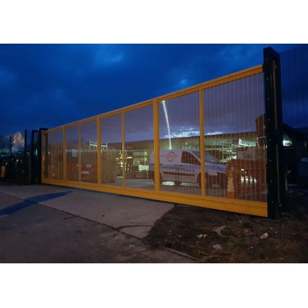 Quality HGMT Double Welded H2.2m Metal Garden Fence Gate wholesale