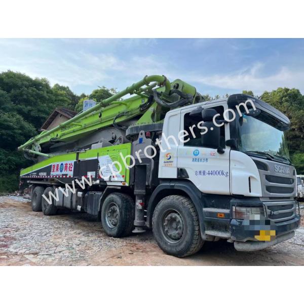 High Productivity 2018 Zoomlion 56m Used Concrete Boom Pump Heavy Equipment Company