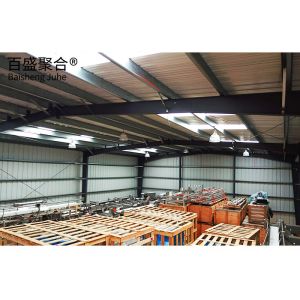 Solid H-shape Steel Beam Steel Building Structure Warehouse Workshop Frame