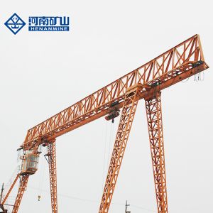 Remote Control Garage Gantry Crane , Single Beam Mobile Overhead Crane