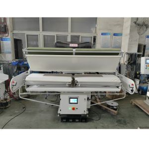 Trouser Double Legger Pressing Machine Vertical Press Touch Screen Strech Frame