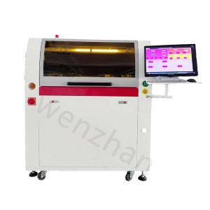 Full Automatic PCB Solder Paste Printer For Pick And Place Machine 0402-0201