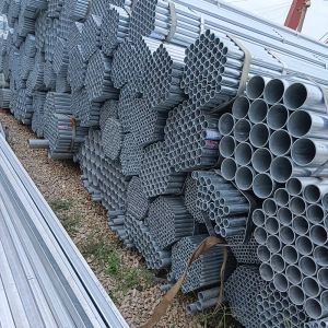 Hot Dip Threading Process Seamless Galvanized Square Pipe Q195 Q235B Z275 Z100