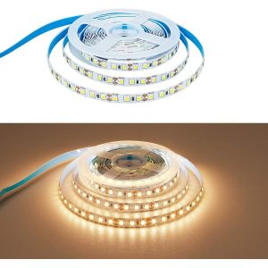 12V Flex LED Strip 3000K Warm White SMD2835 LED 120LEDs/M Cuttable Flexible LED