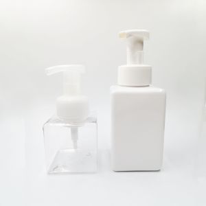 PET Square Foam Soap Airless Lotion Pump Bottle