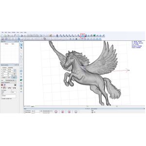 3D Layered Deep Carving EZCAD Laser Marking Software 3D Function Of EZCAD3