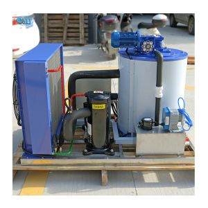 Industrial Flake Ice Making Machine for Fish 1/2/3/5/8/10Ton Capacity 1370*1030