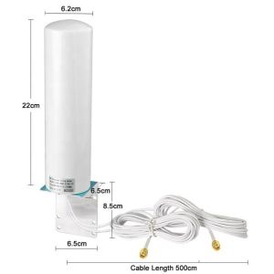 WiFi LTE 4G 5G Signal Booster 12dBi Network Card Antenna For Huawei Routers