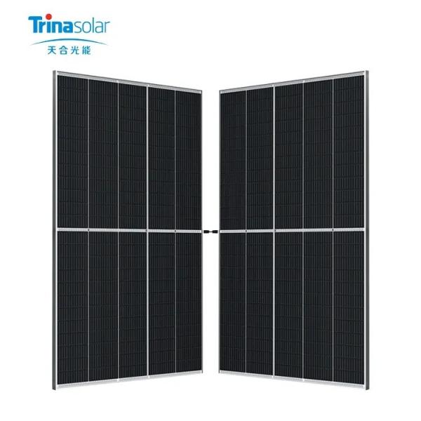 Trina Vertex N Type Neg20c.20 630w 640w 645w Bifacial Dual Glass Monocrystalline