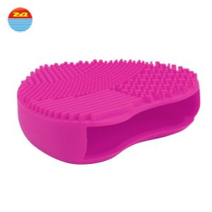 Custom Logo Small Volume Mini Silicone Facial Brush , Easily Hold Silicone Pore Cleanser