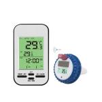 Waterproof Floating Pool Thermometer With Solar Power And 0-60 ° C Temperature
