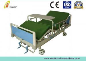 China Double Crank Medical Hospital Care Beds With Shoes Holder (ALS-M254) on sale