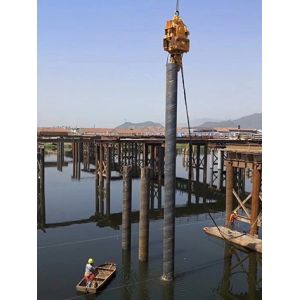 1000R/MIN 35t Impact Excavator Sheet Pile Driving Machine