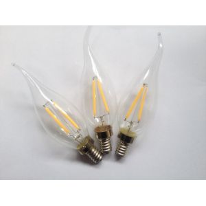 energy saving led filament candle bulb E12 base led candelabra lamp filament COB