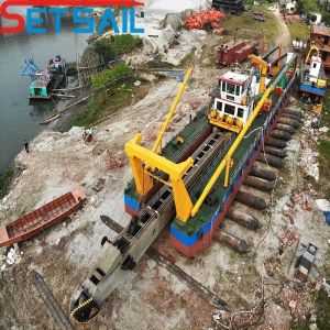 Siemens PLC Controlled 6 Inch Cutter Suction Dredger with and Customized