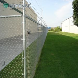 Technique Woven 5ft Galvanized Chain Link Fence With PVC Coated Wire Mesh And