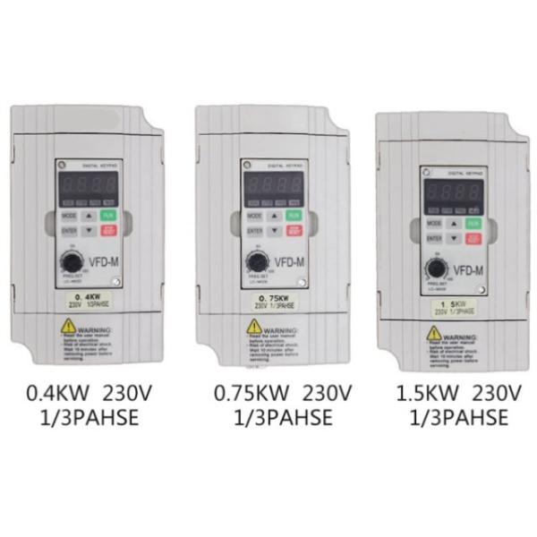 Frequency AC Servo Driver 0.4kw 0.75kw 1.5kw 3 PH 380V - 460V VFD015M43B Inverter Delta Compatible