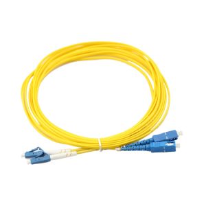 Optical Fiber Connection Fiber Optic Patchcord SC UPC LC UPC With 5