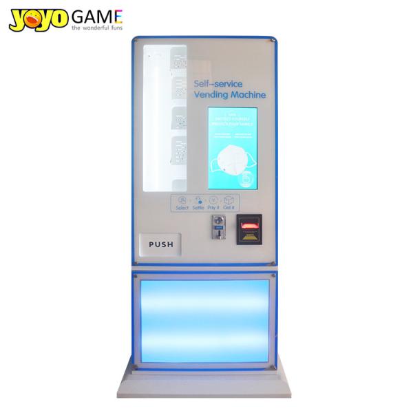 Android Version Coin Cash Credit Card Operated Vending Machine For Medical 21.5