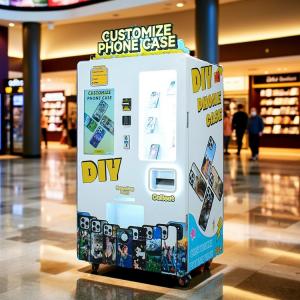 Compact 1500mm x 800mm x 600mm Phone Case Printing Vending Machine with 27-Inch