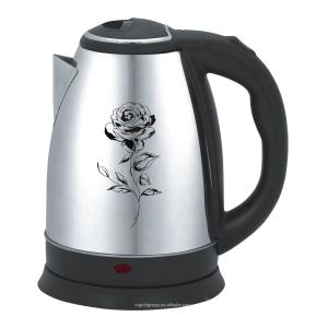 Cheap Cool Printing Cordless Electric Tea Kettle Seamless Welding CE CB Certification for sale