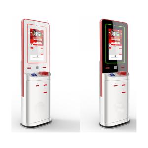 21.5" Self Service Ticket Vending Machine Ordering Kiosk for Fast Food