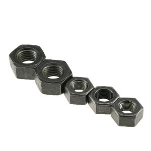 Carbon Steel Black Oxide M14 Fine Thread Nut A563 Grade A