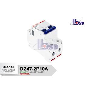 Reliable 10 Am Mini Circuit Breaker Double Pole For Building Office