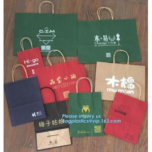 Food bags disposable brown paper thickened baking dim sum takeaway wholesale bread bags.,Seal Bread Kraft Paper Packagin