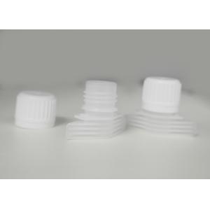 PE Food Grade Pour Plastic Spout Caps For Sugar Packing Bag Diameter 16mm