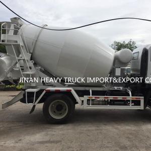 HOWO Light Duty Cement Mixer Truck Self Loading 4x2 3cbm 5M3