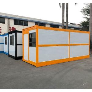 Folding Demountable Site Sheds Prefab Portable Site Office With Bathroom