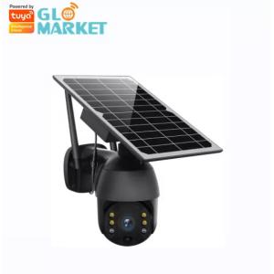 Glomarket 1080P Full HD CCTV Outdoor Solar Camera Ptz Two-Way Audio Pir