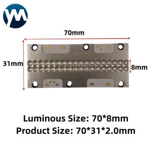 100W splicing curing module from china PCB uv curing lamp for printing machine