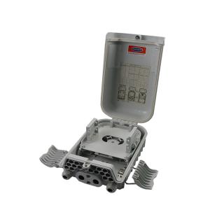 China wall/pole 16 Core Optical Fiber Distribution Box, PC+ABS material and IP65 on sale