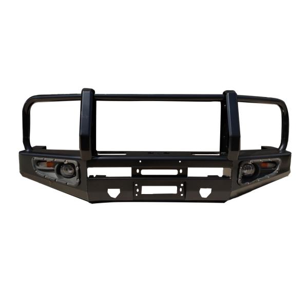 High- Steel Front Bumper Bull Bar for Fj Cruiser Toyota Lc79 Landace Retrofit/Upgrade