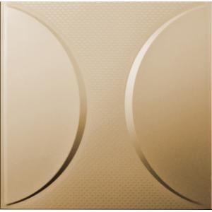 China Golden Pressed Metal Artistic Ceiling Tiles Dropped for Kitchens , 300 x 300 Ceiling tiles on sale