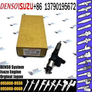 common rail injector 095000-8930 8976097880 8981600610 for Isuzu 4HK1 6HK1